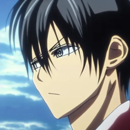 prompthunt: Levi Ackerman from Attack on Titan, anime screenshot, beautiful  anime, handsome man, 1080p, full hd, reckon corps