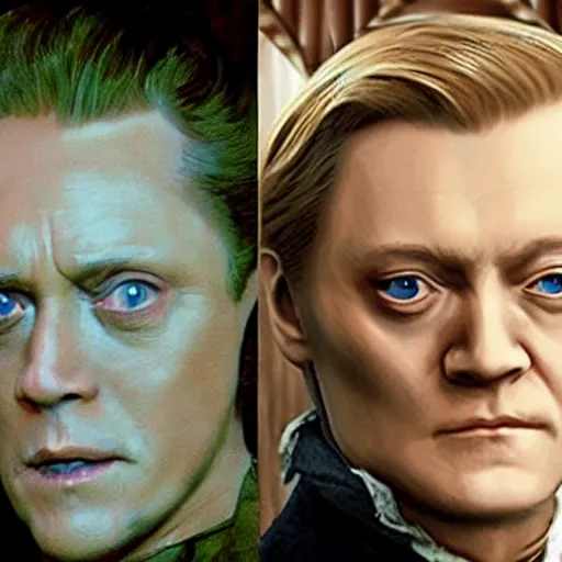 Image similar to If Christopher Walken play Joffrey in game of thrones