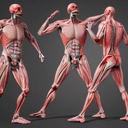 Prompt: a concept of a detailed and intricate design of a full body of human anatomy, 3 d design, great finesse organic hyper detailed, hyperrealistic, ultra detailed, 4 k, octane render, unreal engine