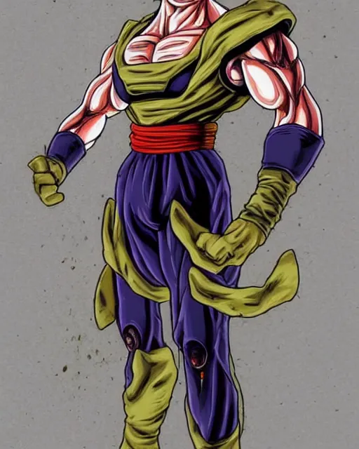 Prompt: gohan as a mutant cyborg in the style of anti - art trending on artstation deviantart pinterest detailed realistic hd 8 k high resolution