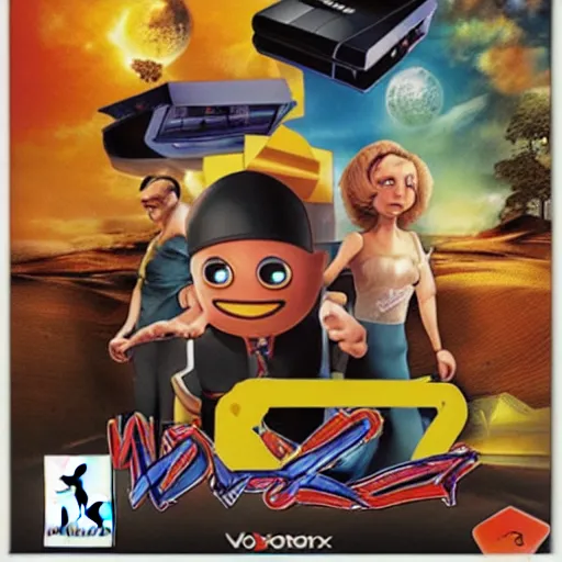 Prompt: box art for a playstation 2 game