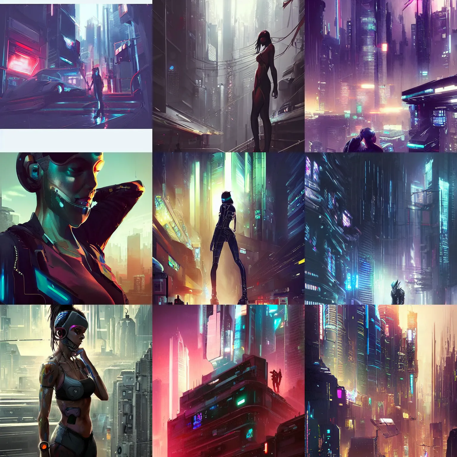 Prompt: digital art of a cyberpunk sydney, australia. by artgerm, greg rutkowski, famous artists. trending on artstation, favorites on deviantart. worth 1 0 0 0. com