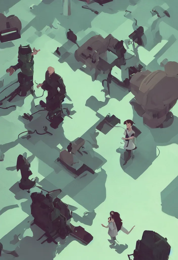 Image similar to joe biden and anya taylor - joy, epic debates, presidental elections candidates, cnn, fox news, fantasy, by atey ghailan, by greg rutkowski, by greg tocchini, by james gilleard, by joe gb fenton, dynamic lighting, gradient light green, brown, blonde cream, salad and white colors in scheme, grunge aesthetic