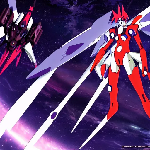 Prompt: anime evangelion, epic space battle with angels and eva-01, high quality, wallpaper