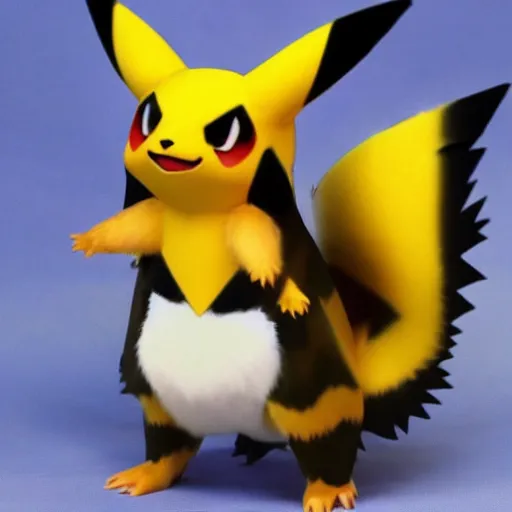 Prompt: real life pokemon, generation 1, zapdos, cute!!!, content!!!, mischievous!!!, adorable!!!, fluffy!!!, ultra realistic!!!, golden hour, sharp focus