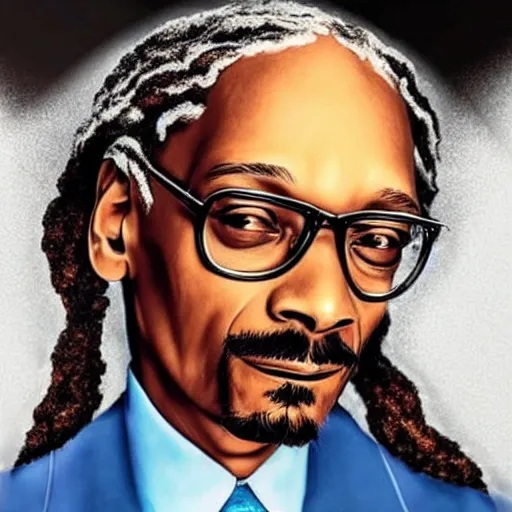 Image similar to snoop dogg as albert einstein