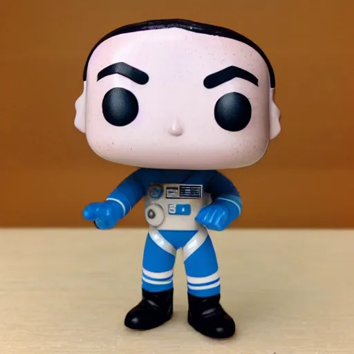 Image similar to astronaut on moon funko pop