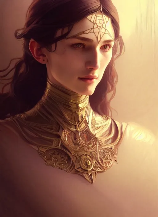 Image similar to symmetry!! portrait of wolwerine, intricate, elegant, highly detailed, my rendition, digital painting, artstation, concept art, smooth, sharp focus, illustration, art by artgerm and greg rutkowski and alphonse mucha