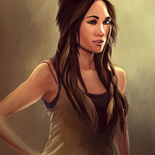 Prompt: Vanessa Carlton, highly detailed, portait, character art by Fiona Staples.