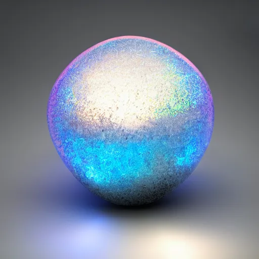 Image similar to luminous internally glowing iridescent stone, realistic, photorealism, 8 k, octane, volumetric lighting