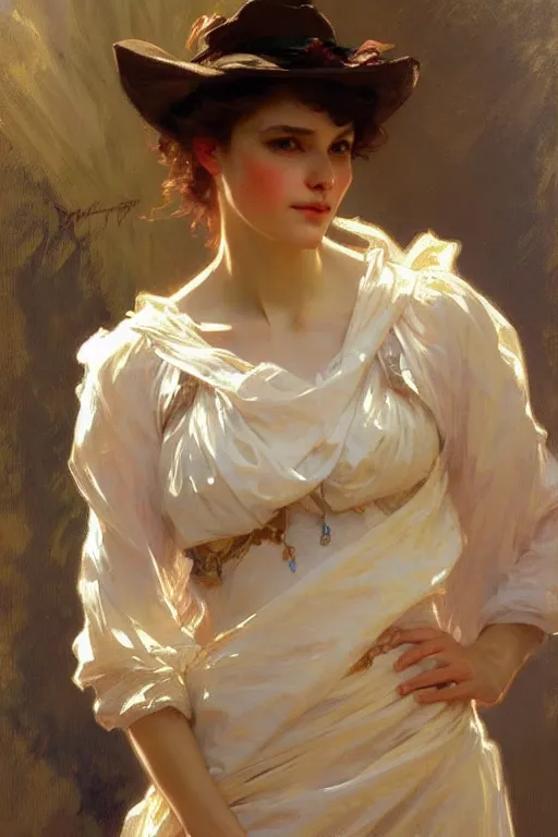 Image similar to gentelman, painting by daniel gerhartz, alphonse mucha, bouguereau, detailed art, artstation