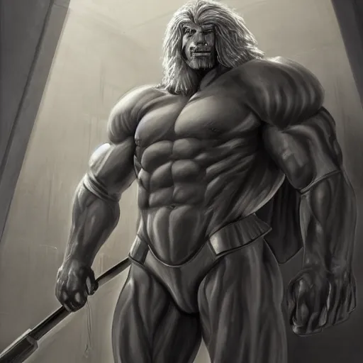 Image similar to a gigantically muscular anthro horse in a research facility wearing a skintight body armor, experimental supersoldier, steroid - fueled physique, long white mane, equine, anthro art, furaffinity, highly detailed, digital painting, artstation, concept art, illustration, art by artgerm, greg rutkowski, ruan jia