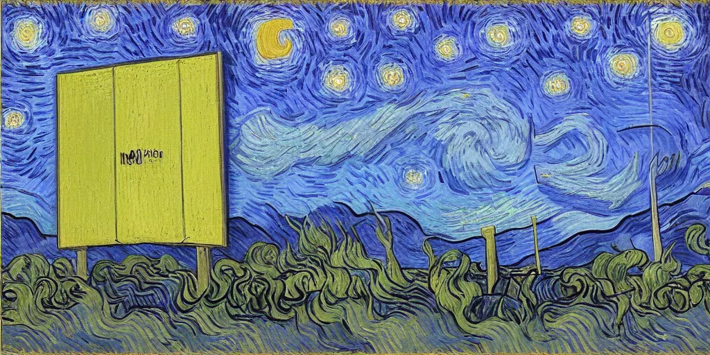 Prompt: the macbook, by vincent van gogh