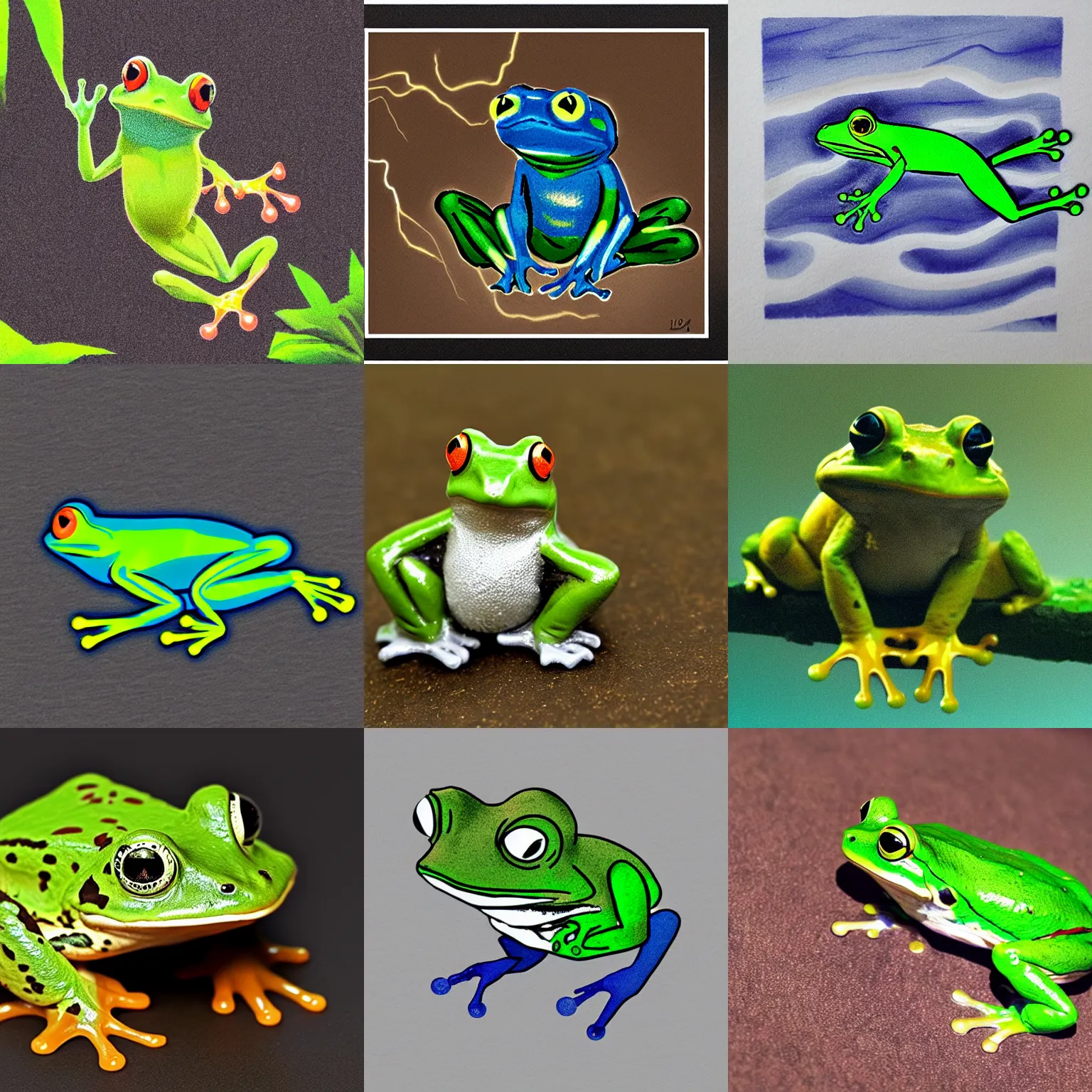 frog lightning | Stable Diffusion | OpenArt