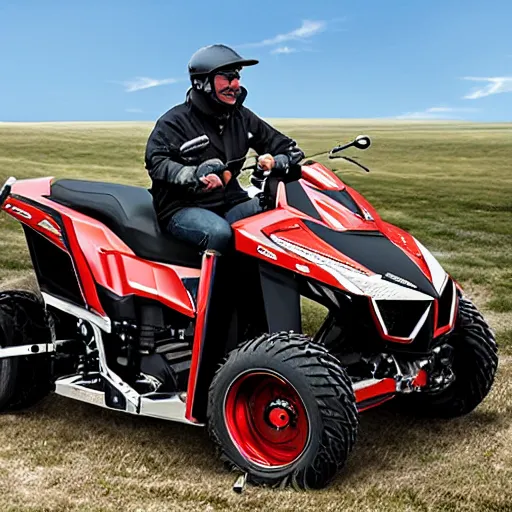 Image similar to an advertisement SuperATV would use