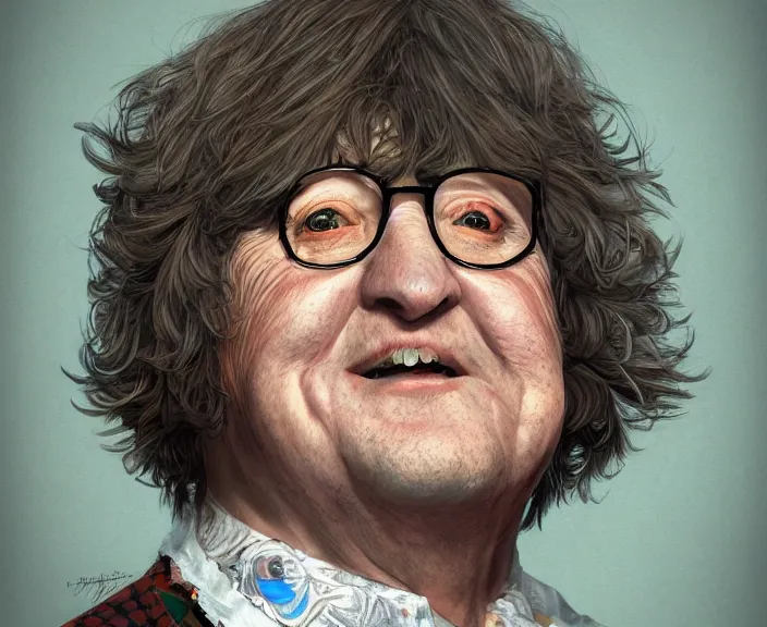 Image similar to portrait of mason reese, art by yoshitaka amano, intricately detailed, highly detailed, elegant, trending on artstation