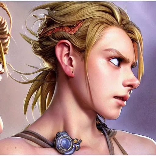 Image similar to ultra realistic illustration, marle from chrono trigger, intricate, elegant, highly detailed, digital painting, artstation, concept art, smooth, sharp focus, illustration, art by artgerm and frank frazetta and alphonse mucha