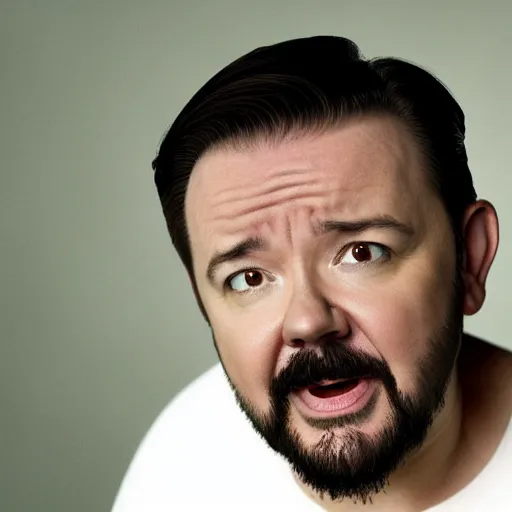 Image similar to tom cruz as ricky gervais