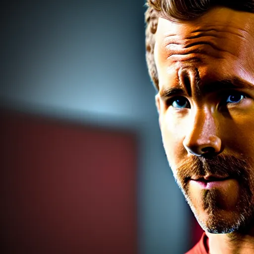 Image similar to ryan reynolds as super mario, highly detailed, extremely high quality, hd, 4 k, 8 k, canon 3 0 0 mm, professional photographer, 4 0 mp, lifelike, top - rated, award winning, realistic, detailed lighting, detailed shadows, sharp, no blur, edited, corrected, trending