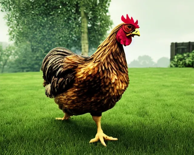 Prompt: ( ( ( peter dinklage riding a chicken ) ) ) ( ( in a green english britanic garden ) ) ( photorealistic, photography, picture, provided by unreal engine, realistic, realism )