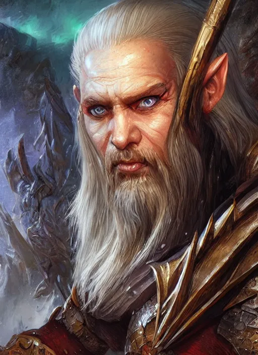 Image similar to no eyeballs, ultra detailed fantasy, dndbeyond, bright, colourful, realistic, dnd character portrait, full body, pathfinder, pinterest, art by ralph horsley, dnd, rpg, lotr game design fanart by concept art, behance hd, artstation, deviantart, hdr render in unreal engine 5