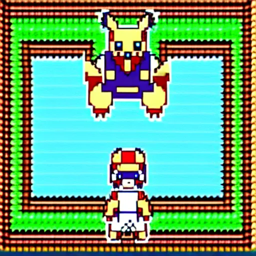 Image similar to pokemon db, pokemon monster inspired by ragnarok online, 1 2 8 bit, 1 0 0 0 x 1 0 0 0 pixel art, 4 k, super detailed, nintendo game, pixelart, high quality, no blur, sharp geometrical squares, concept pixelart