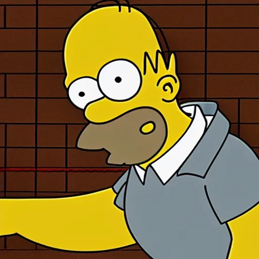 Homer Simpson as James Bond, animation film opening | Stable Diffusion ...