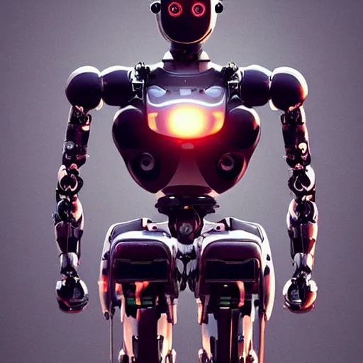 Image similar to robot in jan buragay style artstation, because its irrelevant and not accurate, pinterest, perfect dynamic position, extremely realistic and highly details, bokeh, reduce duplication interference