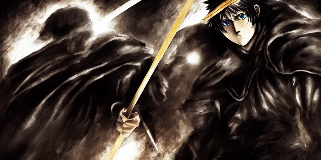 Guts Berserk Wallpaper Discover more anime, Berserk, Black