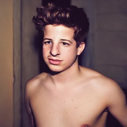 Image similar to charlie puth by nan goldin