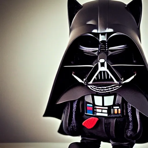 Image similar to cat darth vader