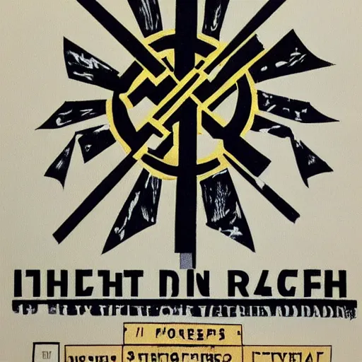 Prompt: third Reich artwork