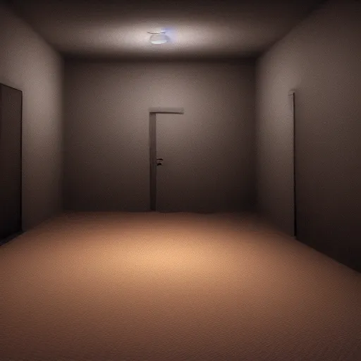 Prompt: 3D Render, The Stanley Parable, High Quality