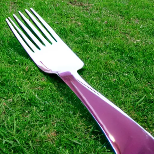 Prompt: giant fork