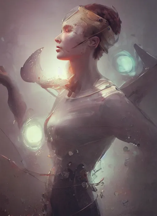 Prompt: photorealistic by michael komarck, greg rutkowski, victo ngai, artgerm, willem claesz heda and j. dickenson, lower cortical layers operating over continuous parameters