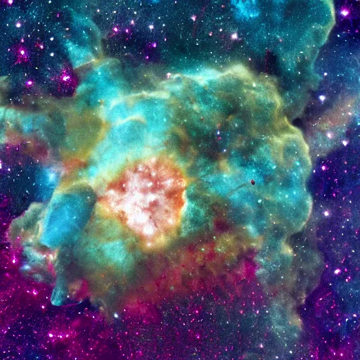 Image similar to A nebula made of marble, James Webb telescope, high quality photo, closeup