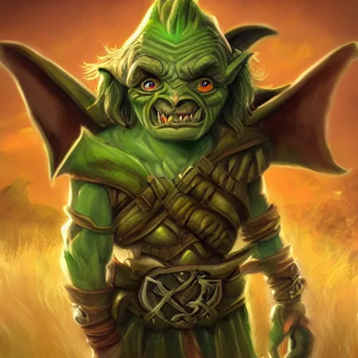 Image similar to goblin tolkien dnd fantasy warcraft, digital art, concept art