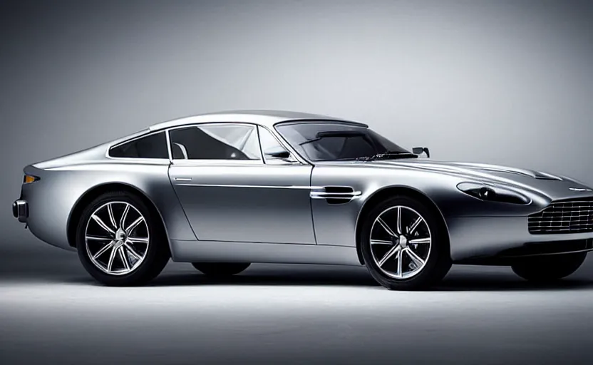 Prompt: “A 2025 Aston Martin DB5 Concept, studio lighting”