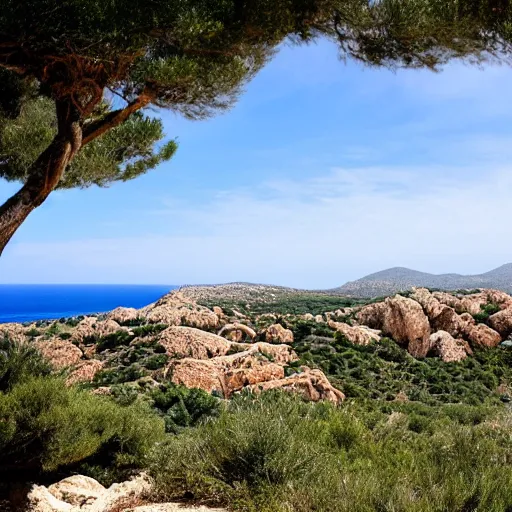 Image similar to sardinia's landscape