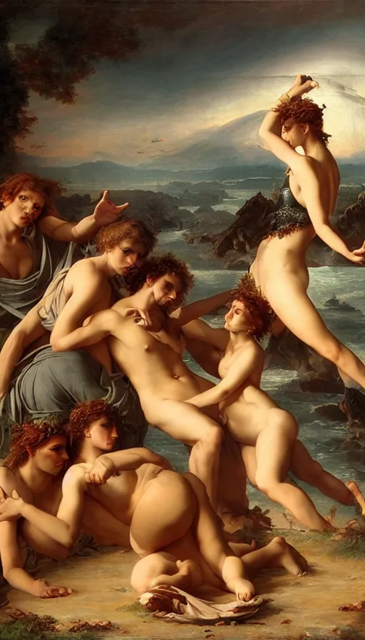 Image similar to the end of the world, by guillaume seignac