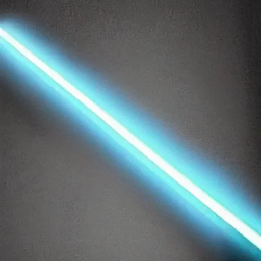 Prompt: the world's longest lightsaber