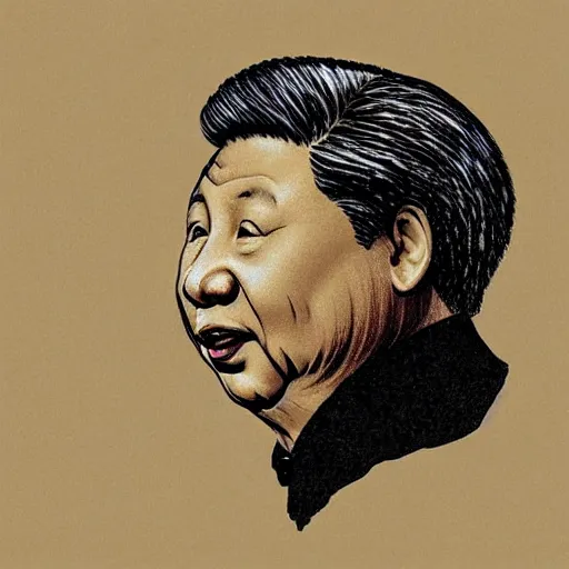 Image similar to Xi Jinping as a fart cloud, intricate, highly detailed, concept art, smooth, sharp focus, stylized