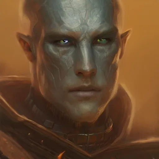 Image similar to the void knight as a realistic fantasy d & d character, closeup portrait art by donato giancola and greg rutkowski, realistic face, digital art, trending on artstation