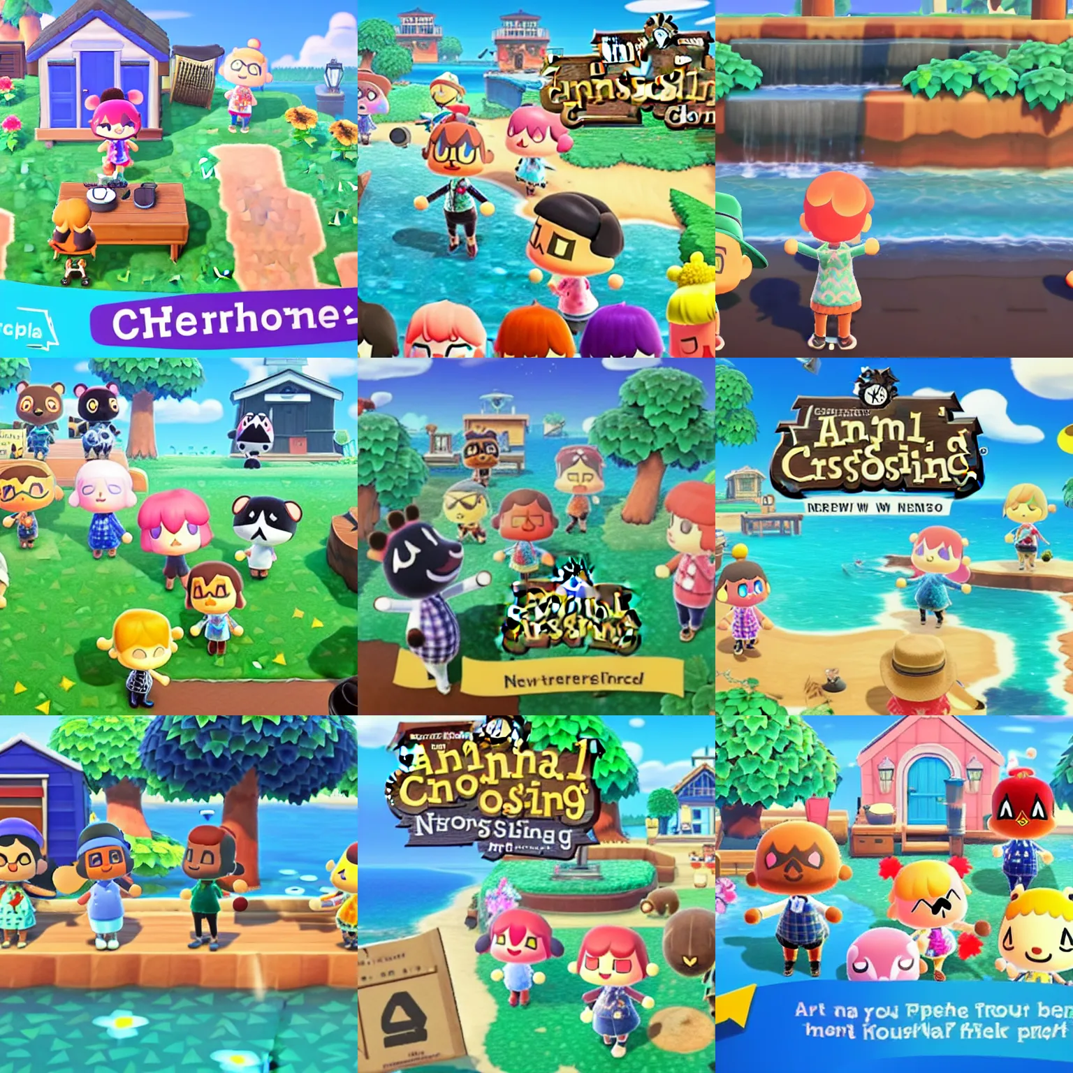 Prompt: Screenshot of this one obscure trick to reveal an Animal Crossing: New Horizons secret