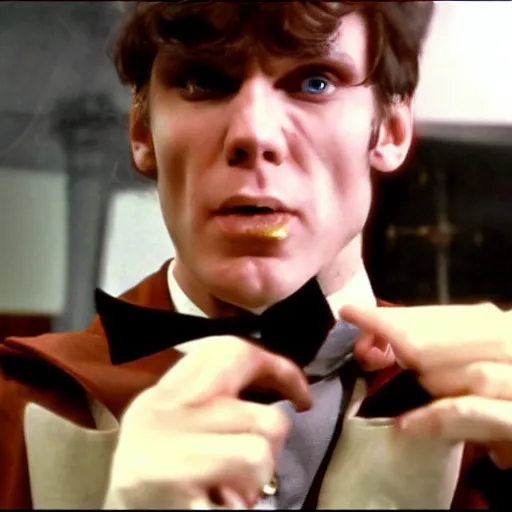 Prompt: Live Action Still of Jerma in A Clockwork Orange, real life, hyperrealistic, ultra realistic, realistic, highly detailed, epic, HD quality, 8k resolution, body and headshot, film still