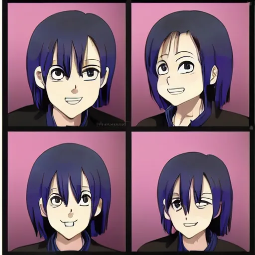 Image similar to realistic school portrait photo of jirou from my hero academia as a real person