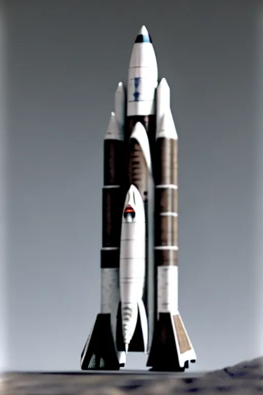 Image similar to Garey Busey as a retro-sci-fi space-rocket-ship