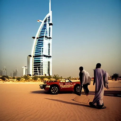 Image similar to gta : dubai by steve mccurry