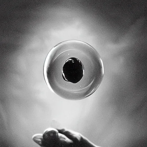 Image similar to a soap bubble containing gollum. Award winning photography, trending on