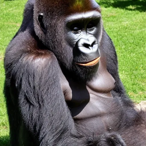 Image similar to hershey's gorilla